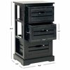 Safavieh Samara 3 Drawer Cabinet - Black AMH5713B